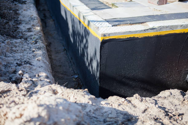 Residential Waterproofing installation at a Frankenmuth, MI home by SJ Waterproofing Pros